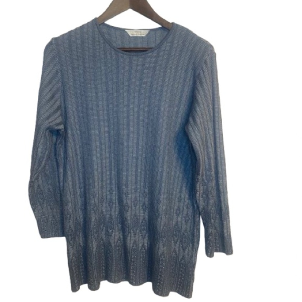 Women's St Michael from Marks & Spencer Light Blue Knitted Sweater